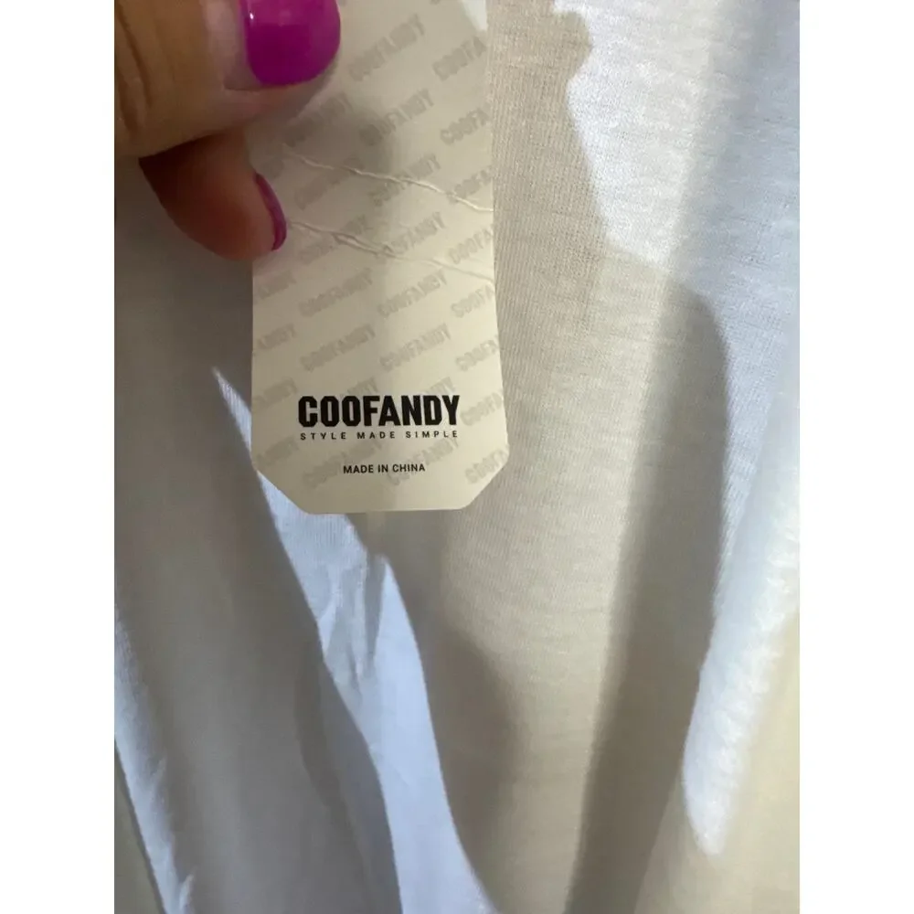 Coofandy Men Shawl Collar Open Front Cardigan Sweater Gray Size XL Pockets